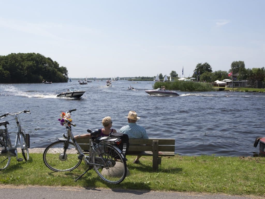 kaag fietsen water