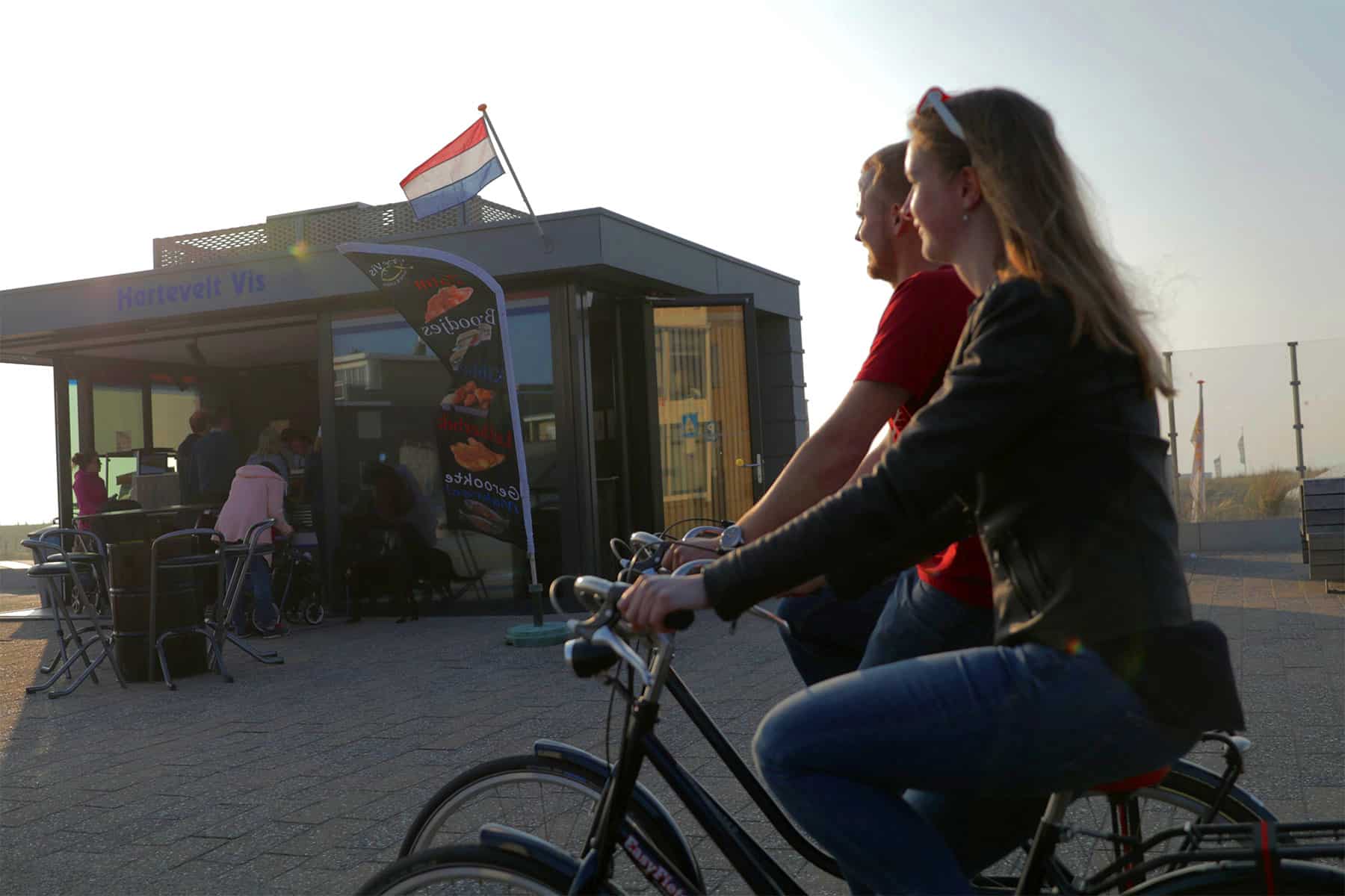 Geniet van een fietstocht door Katwijk. Fietsverhuur EasyFiets in Leiden maakt het mogelijk!