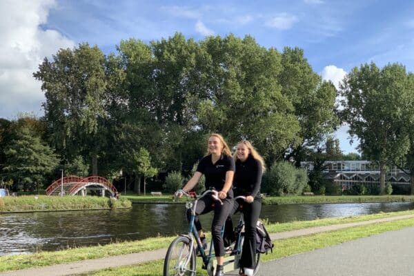 Elektrische tandem uitje dag huren leiden 1.1