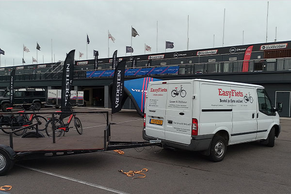 Fiets bezorgen bij Zandvoort 1