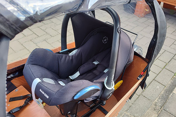 Maxi cosi bakfiets