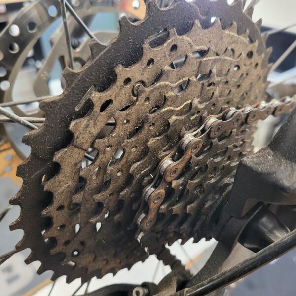 fiets cassette schoonmaken